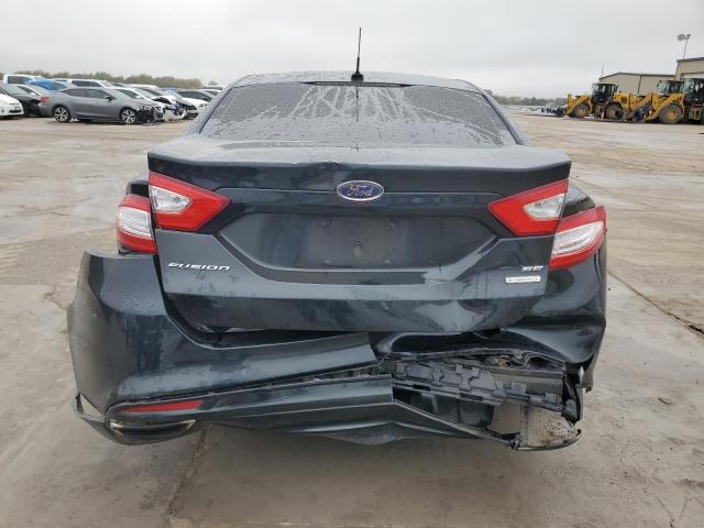 3FA6P0H98ER258952 - 2014 FORD FUSION SE BLUE photo 6