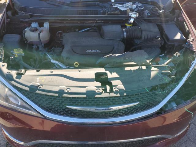 2C4RC1FG0JR294869 - 2018 CHRYSLER PACIFICA TOURING PLUS BURGUNDY photo 12