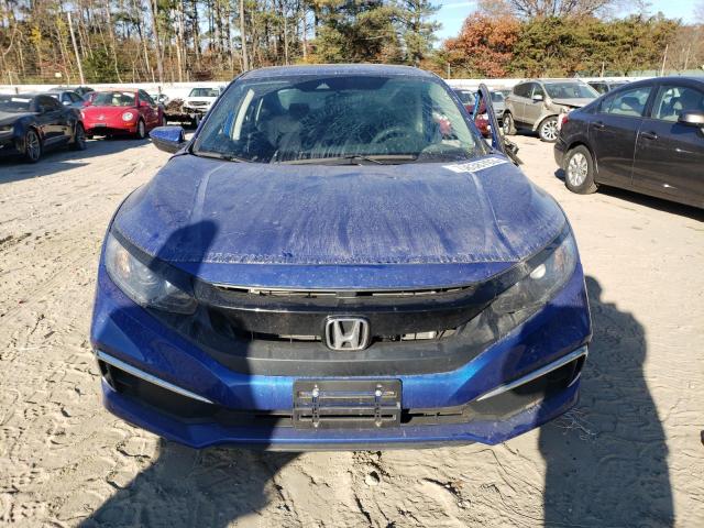 2HGFC2F60KH598714 - 2019 HONDA CIVIC LX BLUE photo 5