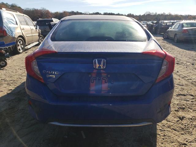 2HGFC2F60KH598714 - 2019 HONDA CIVIC LX BLUE photo 6