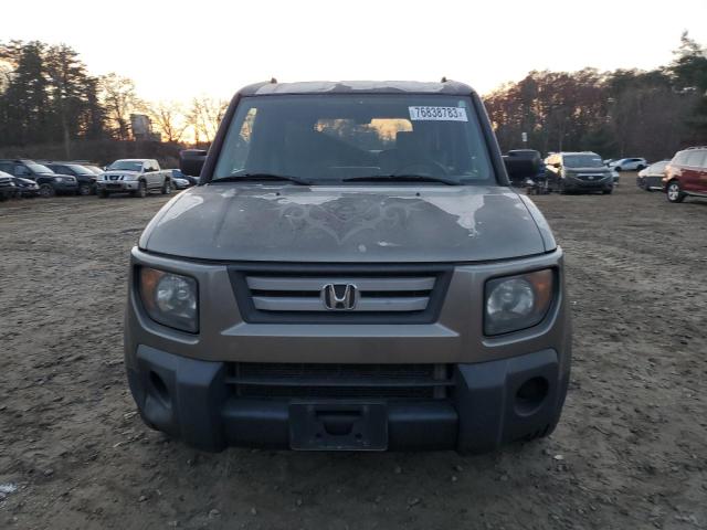 5J6YH28738L012754 - 2008 HONDA ELEMENT EX GREEN photo 5