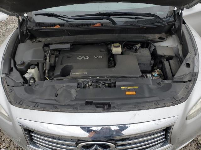 5N1AL0MN1FC517666 - 2015 INFINITI QX60 SILVER photo 12