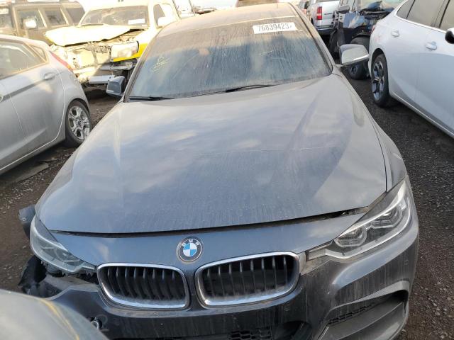 WBA8B7C54GK702623 - 2016 BMW 340 XI GRAY photo 5