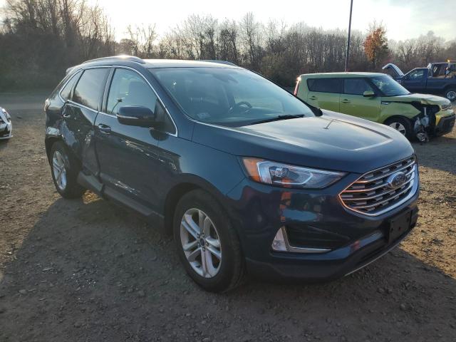 2FMPK4J92LBB65429 - 2020 FORD EDGE SEL GREEN photo 4