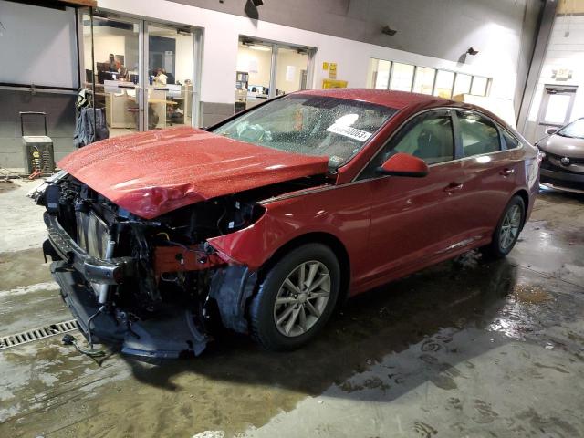 5NPE24AF3JH616354 - 2018 HYUNDAI SONATA SE RED photo 1