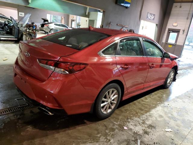 5NPE24AF3JH616354 - 2018 HYUNDAI SONATA SE RED photo 3