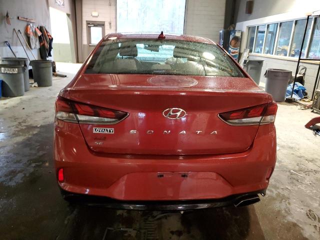 5NPE24AF3JH616354 - 2018 HYUNDAI SONATA SE RED photo 6