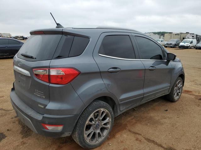 MAJ3P1VE8JC203422 - 2018 FORD ECOSPORT TITANIUM GRAY photo 3