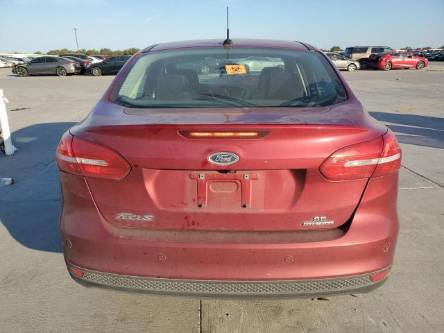 1FADP3F24FL313654 - 2015 FORD FOCUS SE MAROON photo 6