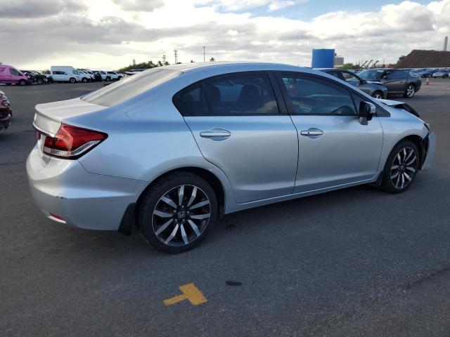 2HGFB2F92FH528277 - 2015 HONDA CIVIC EXL 银色 照片 3