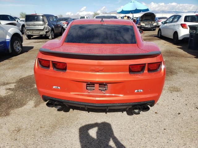 2G1FT1EWXA9194685 - 2010 CHEVROLET CAMARO SS ORANGE photo 6