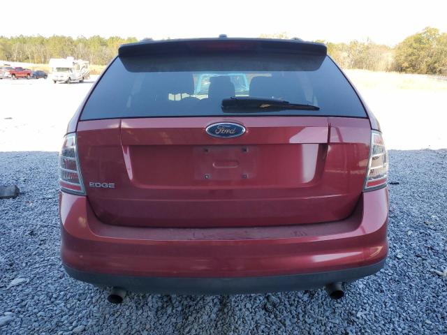 2FMDK36C47BB52088 - 2007 FORD EDGE SE RED photo 6