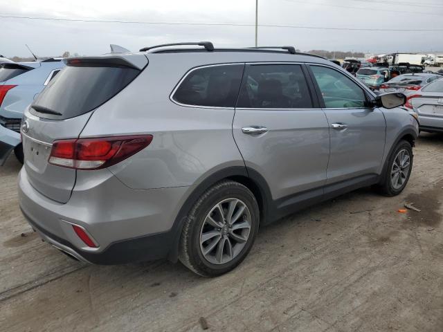 KM8SN4HF6JU292205 - 2018 HYUNDAI SANTA FE SE GRAY photo 3