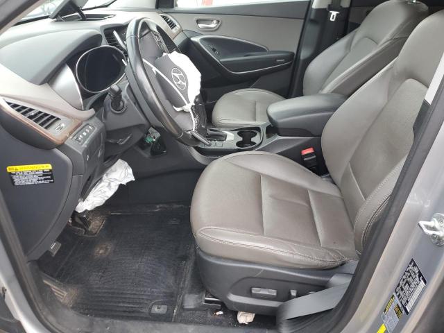 KM8SN4HF6JU292205 - 2018 HYUNDAI SANTA FE SE GRAY photo 7