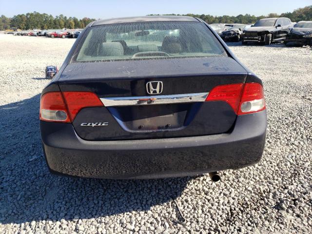 1HGFA16589L025130 - 2009 HONDA CIVIC LX BLUE photo 6