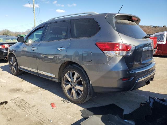 5N1AR2MN2GC650366 - 2016 NISSAN PATHFINDER S GRAY photo 2