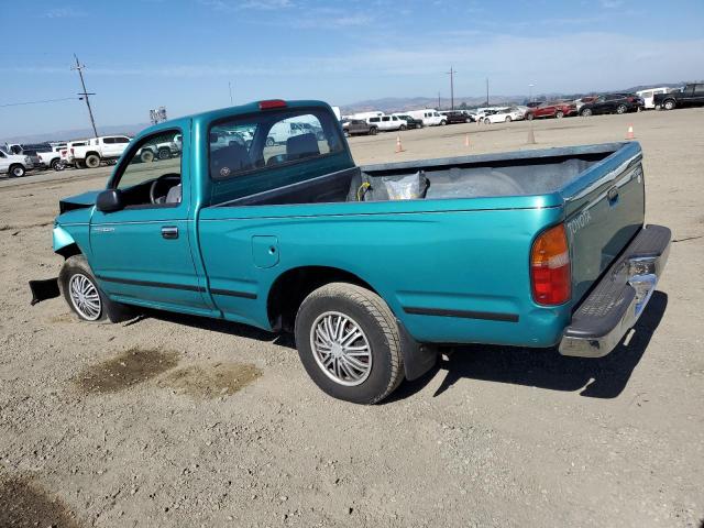 4TANL42N4WZ020894 - 1998 TOYOTA TACOMA TURQUOISE photo 2