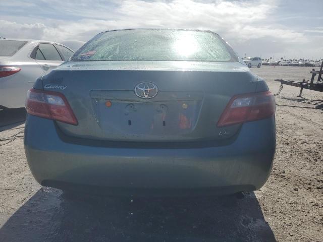 4T1BE46K97U504863 - 2007 TOYOTA CAMRY CE BLUE photo 6