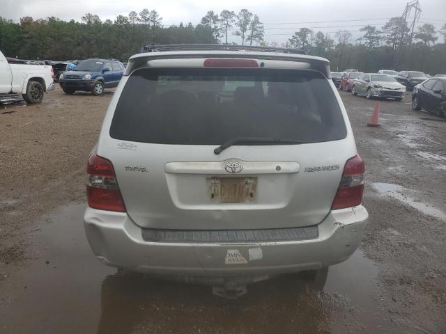 JTEGD21A970167842 - 2007 TOYOTA HIGHLANDER SILVER photo 6