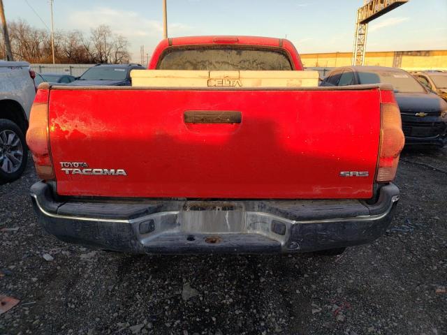5TEUX42N37Z369779 - 2007 TOYOTA TACOMA ACCESS CAB Қызыл фото 6