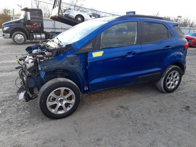 MAJ3S2GE3LC376673 - 2020 FORD ECOSPORT SE BLUE photo 1