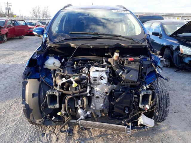 MAJ3S2GE3LC376673 - 2020 FORD ECOSPORT SE BLUE photo 5