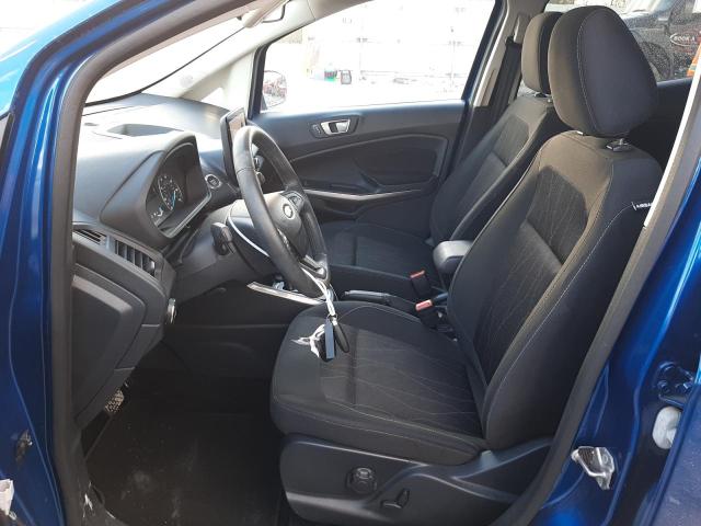 MAJ3S2GE3LC376673 - 2020 FORD ECOSPORT SE BLUE photo 7