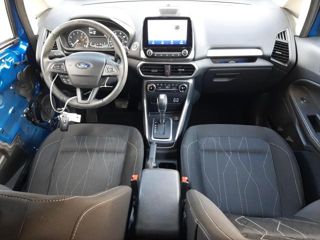 MAJ3S2GE3LC376673 - 2020 FORD ECOSPORT SE BLUE photo 8