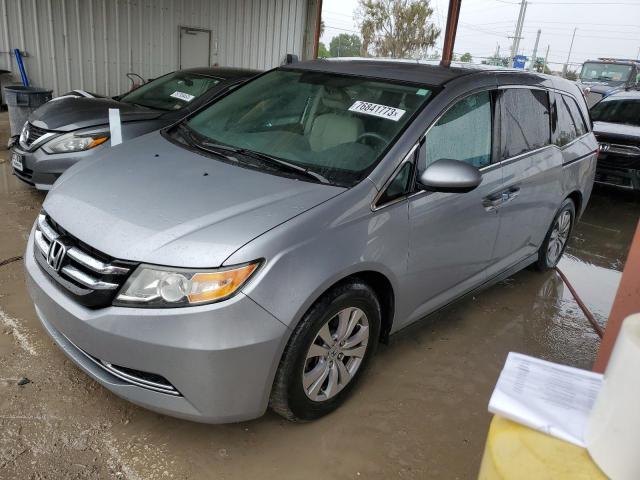 5FNRL5H33HB015261 - 2017 HONDA ODYSSEY SE SILVER photo 1