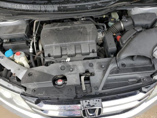 5FNRL5H33HB015261 - 2017 HONDA ODYSSEY SE SILVER photo 12