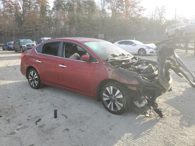 3N1AB7AP9KY300876 - 2019 NISSAN SENTRA S RED photo 4