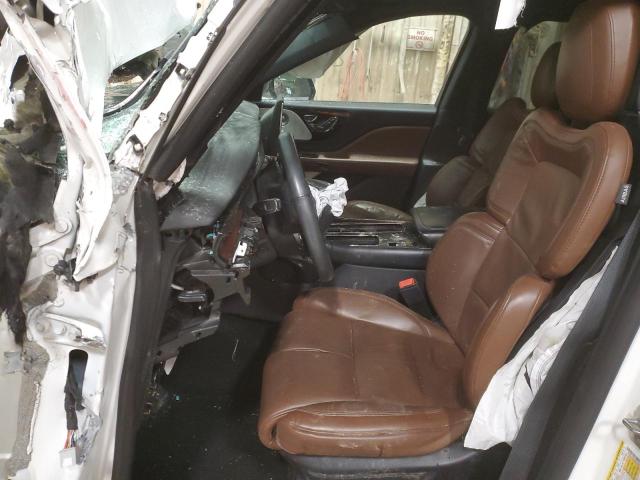 5LM5J7XC1MGL05962 - 2021 LINCOLN AVIATOR RESERVE WHITE photo 7