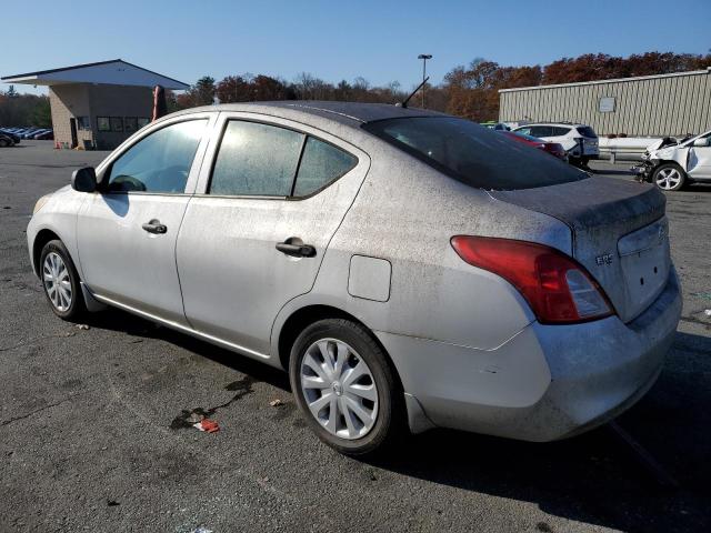 3N1CN7AP2EL840569 - 2014 NISSAN VERSA S SILVER photo 2