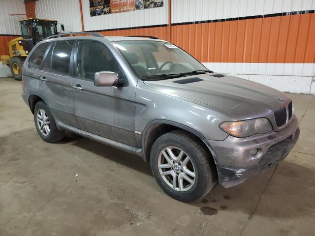 5UXFA13595LU48472 - 2005 BMW X5 3.0I GRAY photo 4