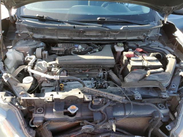 KNMAT2MV0FP510636 - 2015 NISSAN ROGUE S GRAY photo 12