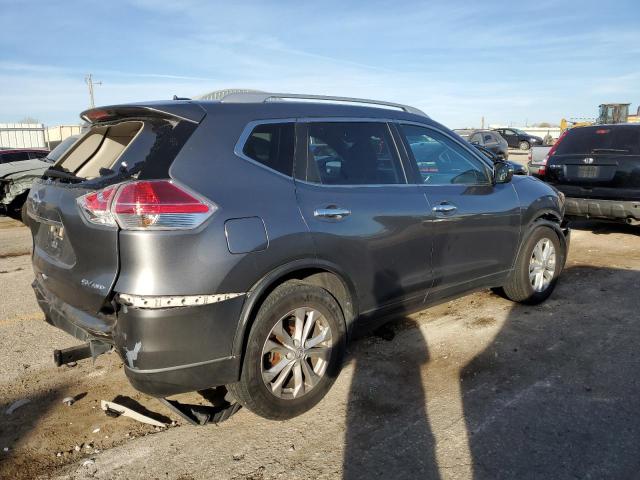 KNMAT2MV0FP510636 - 2015 NISSAN ROGUE S GRAY photo 3