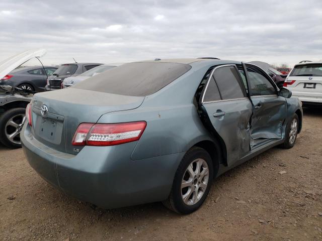 4T4BF3EK5BR094652 - 2011 TOYOTA CAMRY BASE BLUE photo 3