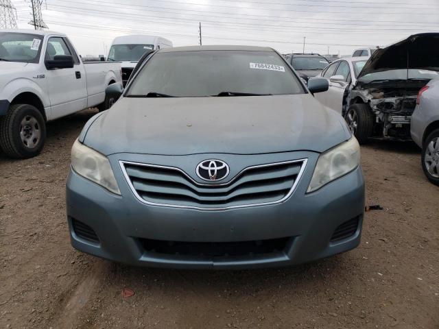 4T4BF3EK5BR094652 - 2011 TOYOTA CAMRY BASE BLUE photo 5