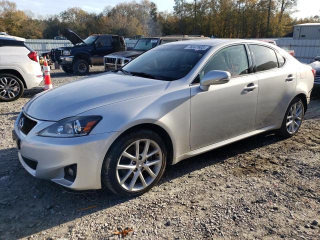 JTHCF5C25B5048524 - 2011 LEXUS IS 250 SILVER photo 1