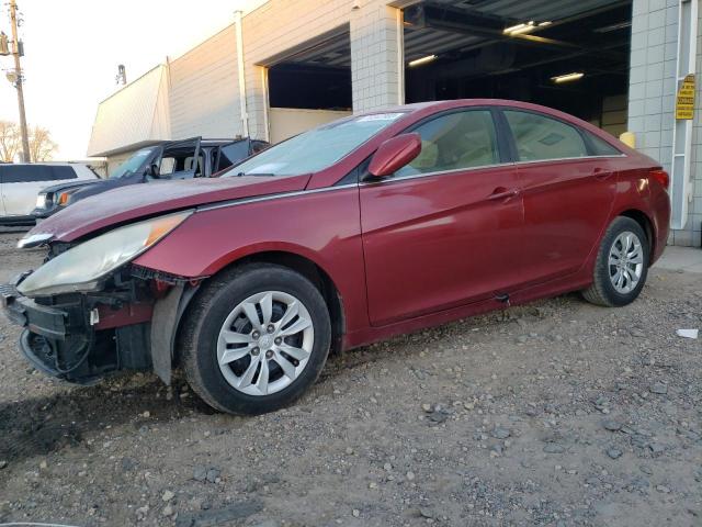 5NPEB4AC5DH561061 - 2013 HYUNDAI SONATA GLS RED photo 1