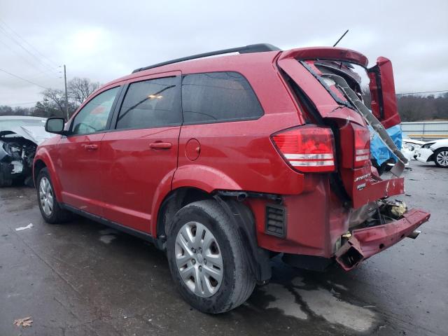 3C4PDCAB6GT116028 - 2016 DODGE JOURNEY SE RED photo 2