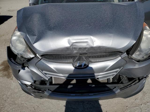 KM8JU3AC6AU109846 - 2010 HYUNDAI TUCSON GLS SILVER photo 12