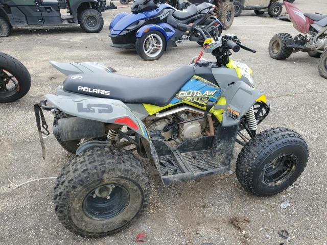 RF3YAK119MT052359 - 2021 POLARIS OUTLAW 110 EFI GRAY photo 4