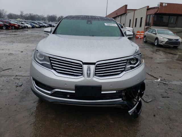 2LMTJ8LP5GBL70399 - 2016 LINCOLN MKX RESERVE SILVER photo 5