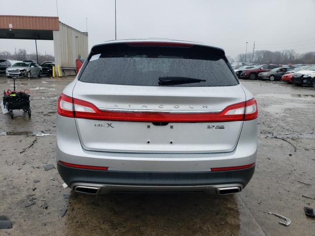 2LMTJ8LP5GBL70399 - 2016 LINCOLN MKX RESERVE SILVER photo 6