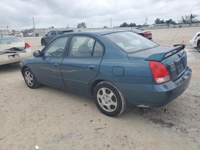 KMHDN45D93U567127 - 2003 HYUNDAI ELANTRA GLS BLUE photo 2