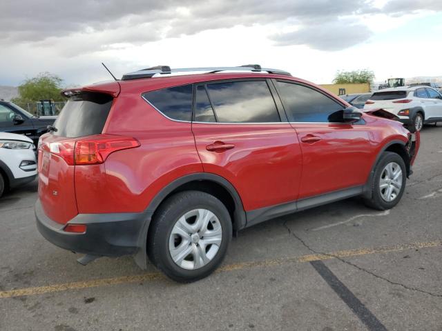 JTMZFREV6D5015898 - 2013 TOYOTA RAV4 LE RED photo 3