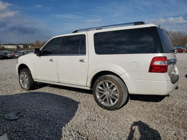 1FMJK1KT3FEF46598 - 2015 FORD EXPEDITION EL LIMITED WHITE photo 2