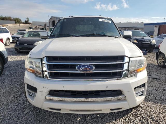 1FMJK1KT3FEF46598 - 2015 FORD EXPEDITION EL LIMITED WHITE photo 5