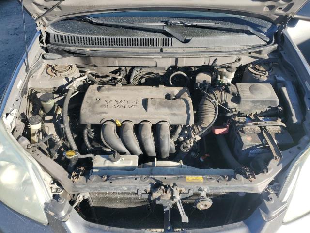 2T1KR32E84C247898 - 2004 TOYOTA COROLLA MA XR GRAY photo 11